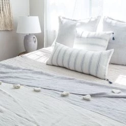 Anaya So Soft Linen Striped Down Pillow -Anaya And Hueb Online Shop unnamed file 113