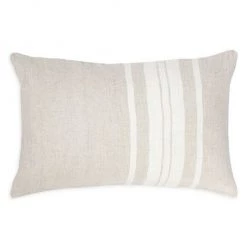 Anaya So Soft Linen Bold Stripes Pillow