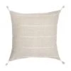 Anaya So Soft Linen Embroidered Stripes Pillow