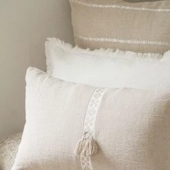 Anaya So Soft Linen Embroidered Stripes Pillow -Anaya And Hueb Online Shop unnamed file 119