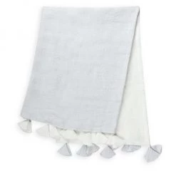 Anaya So Soft Linen Tassels Blanket