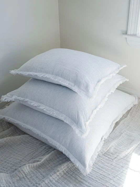 Anaya So Soft Linen Striped Down-Alternative Pillow 8 Anaya So Soft Linen Striped Down-Alternative Pillow - Image 6