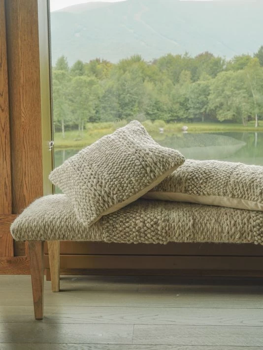 Anaya Handwoven Textured Bench 4 Anaya Handwoven Textured Bench - Image 2