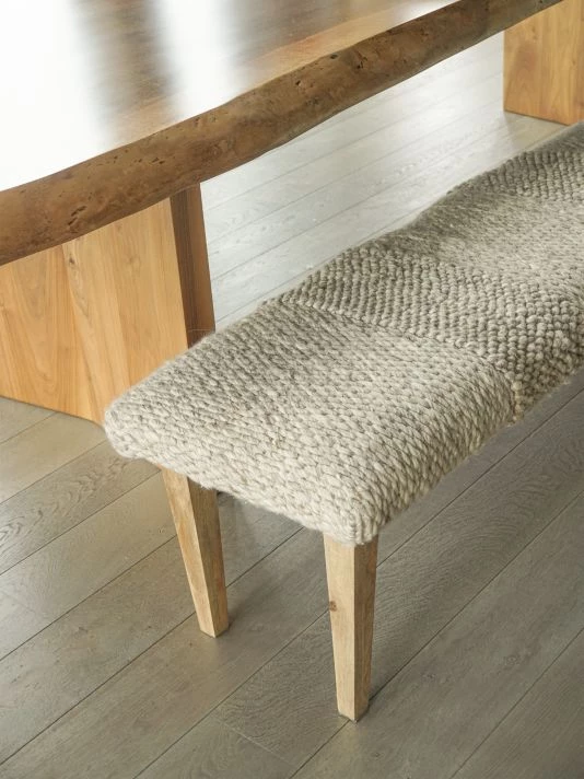 Anaya Handwoven Textured Bench 7 Anaya Handwoven Textured Bench - Image 5
