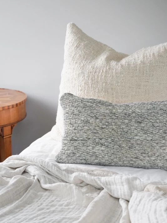 Anaya Handwoven Cozy Down Alternative Pillow 5 Anaya Handwoven Cozy Down Alternative Pillow - Image 3