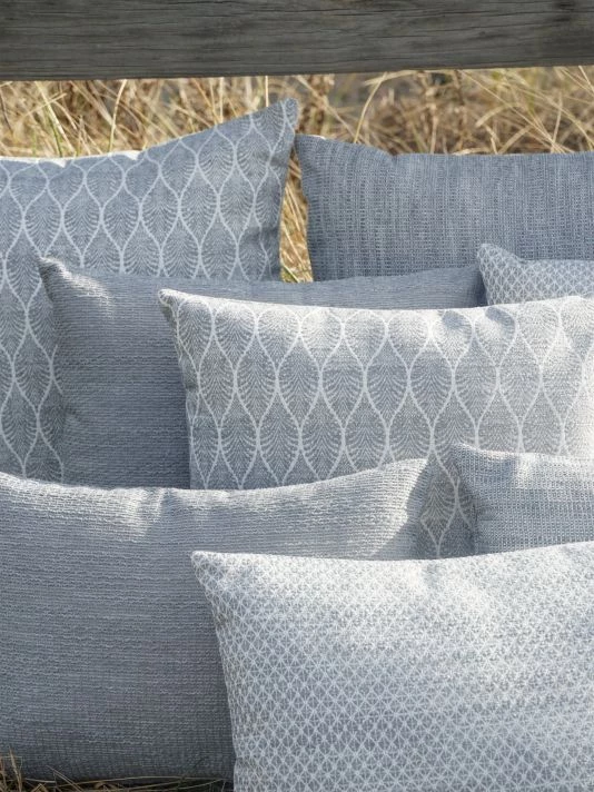 Anaya Pure Air Summer Flora Outdoor Pillow Grey 5 Anaya Pure Air Summer Flora Outdoor Pillow Grey - Image 3