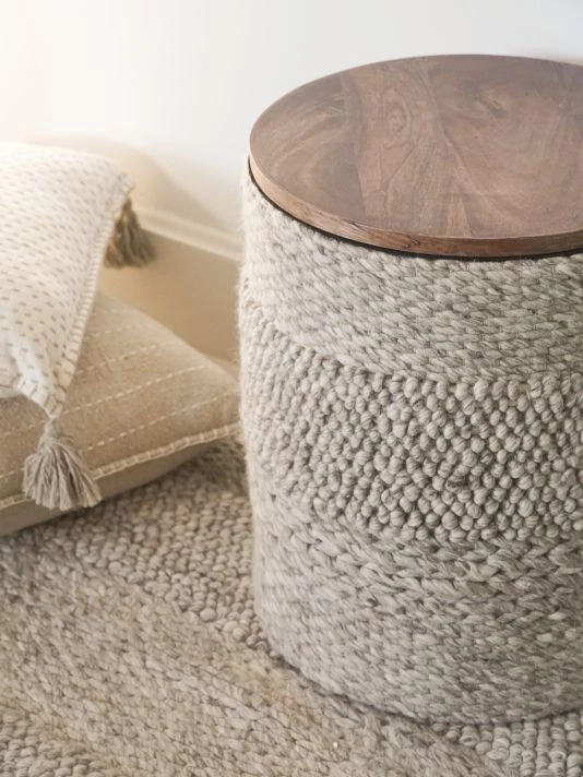 Anaya Handwoven Textured Storage Side Table 6 Anaya Handwoven Textured Storage Side Table - Image 4