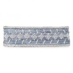 Anaya Handwoven Recycled Denim Wool-Blend Pillow