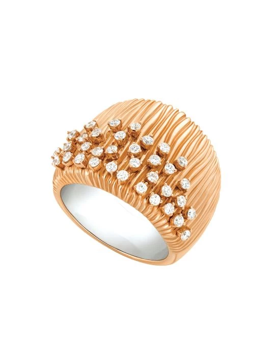 Hueb Bahia 18K Rose Gold & Diamond Ring 3 Hueb Bahia 18K Rose Gold & Diamond Ring