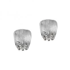 Hueb Bahia 18K White Gold & Diamond Cuff Earrings