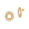 Hueb Tribal 18K Gold & Diamond Sunburst Earrings -Anaya And Hueb Online Shop unnamed file 412