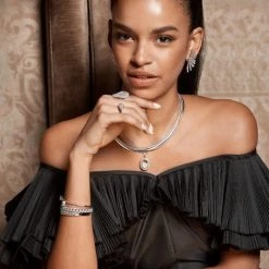 Hueb Tribal Diamond & 18K White Gold Stud Earrings 7 Hueb Tribal Diamond & 18K White Gold Stud Earrings -Anaya And Hueb Online Shop unnamed file 490