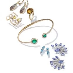 Hueb Botanica Diamond & Tanzanite Earrings -Anaya And Hueb Online Shop unnamed file 495