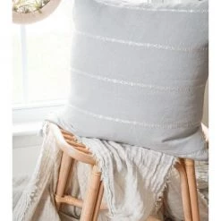 Anaya So Soft Linen Embroidered Stripes Down Pillow -Anaya And Hueb Online Shop unnamed file 73