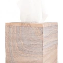 Anaya Rainbow Sandstone Tissue Box