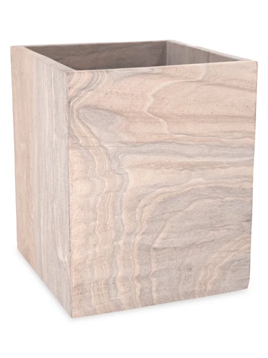 Anaya Rainbow Sandstone Wastebasket 3 Anaya Rainbow Sandstone Wastebasket - Image 2