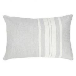 Anaya So Soft Linen Bold Striped Down-Alternative Pillow