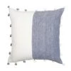 Anaya So Soft Linen Tassels Pillow