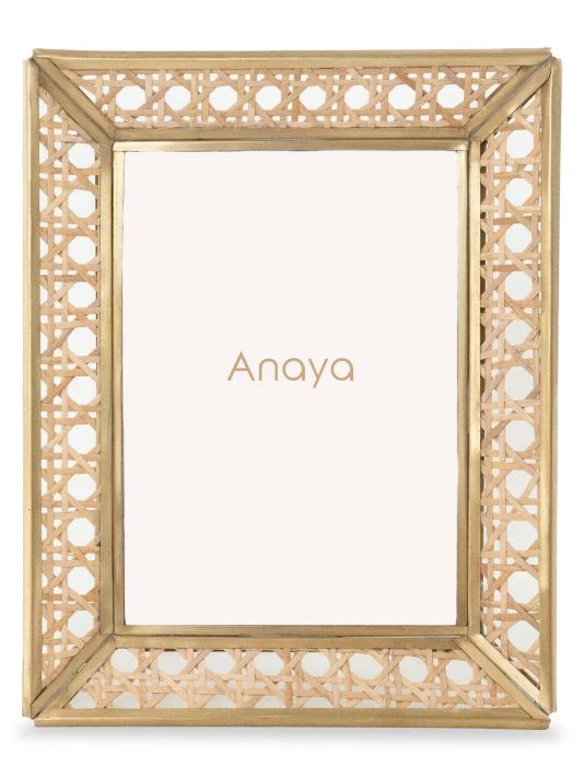 Anaya Natural Cane Wicker Picture Frame 2 Anaya Natural Cane Wicker Picture Frame